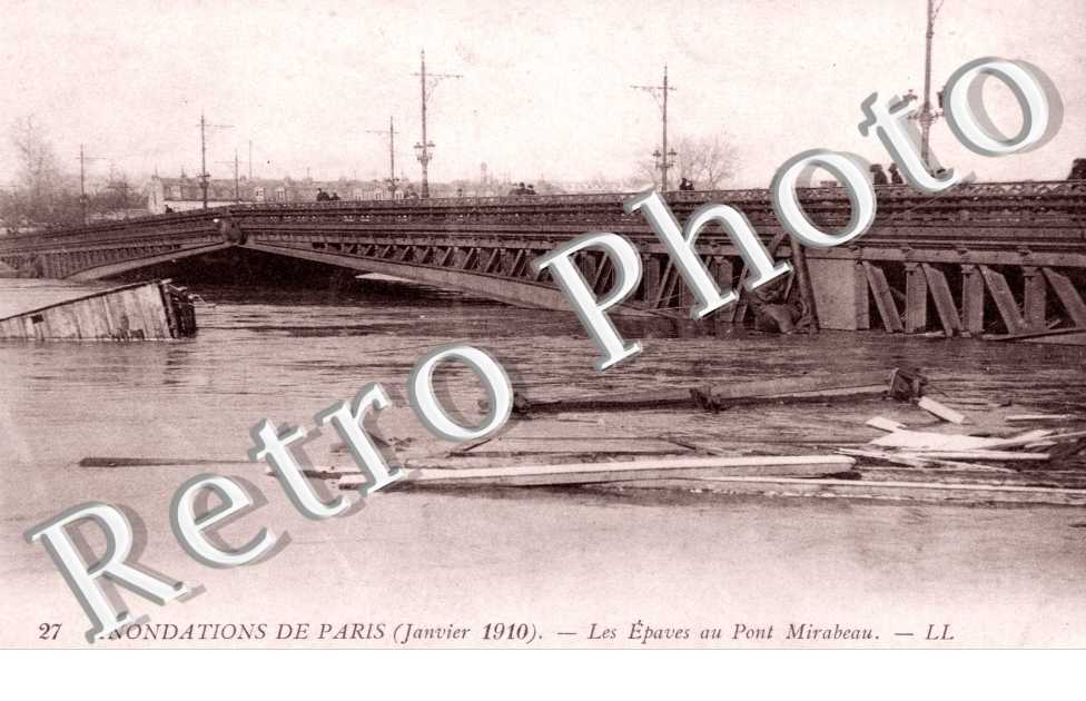 Les epaves au Pont Mirabeau