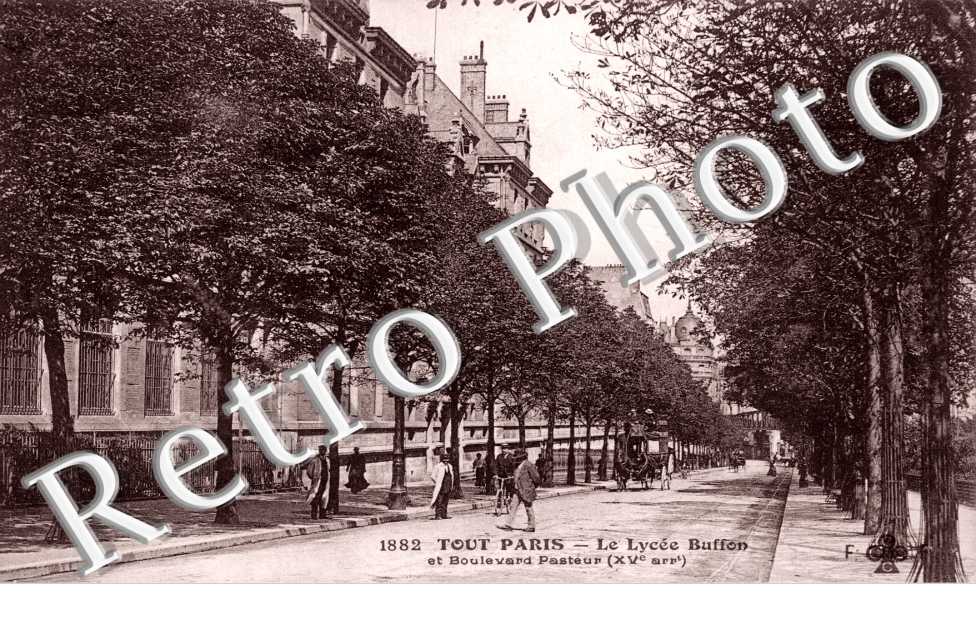 Le Lycee Buffon et Boulevard Pasteur