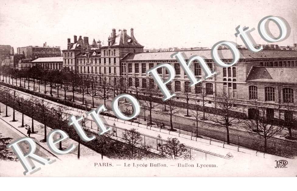 Le Lycee Buffon et Boulevard Pasteur