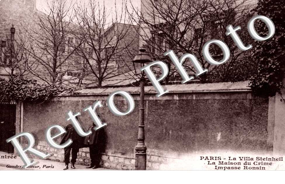 La Villa Steinheil, la Maison du Crime, Impasse Ronsin