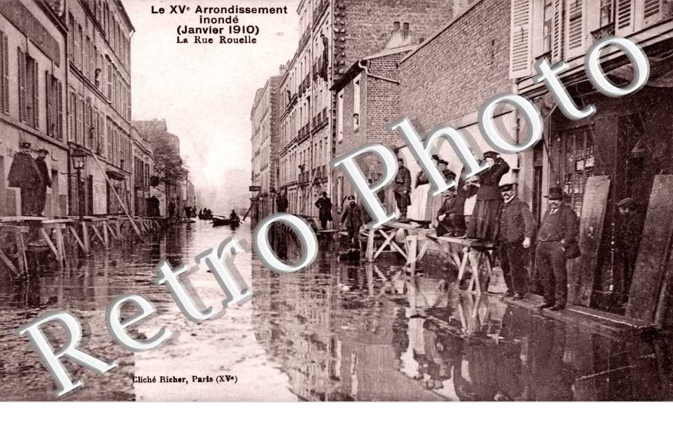 Inondations 1910, Rue Rouelle