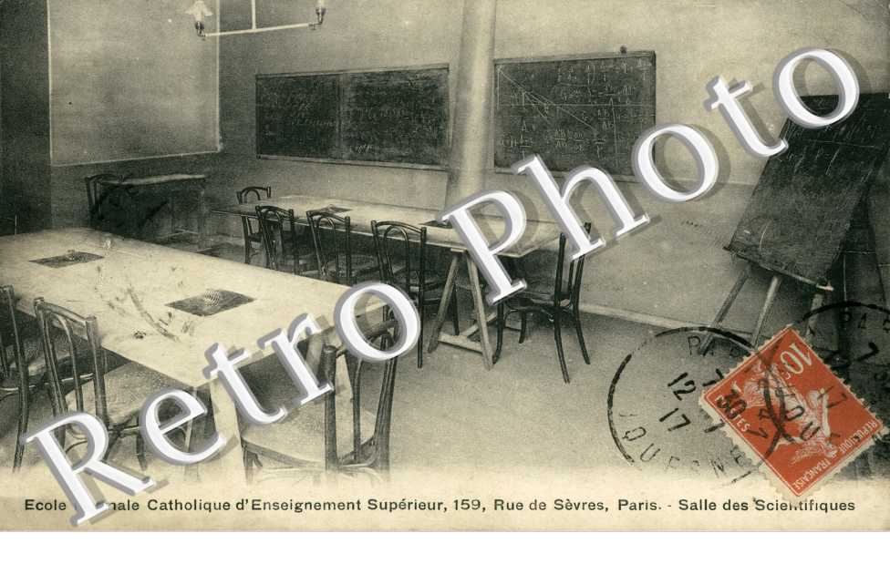 159 rue de Sevres Ecole Normale Catholique d&#039;Enseignement Superieur, Salle des Scientifiques