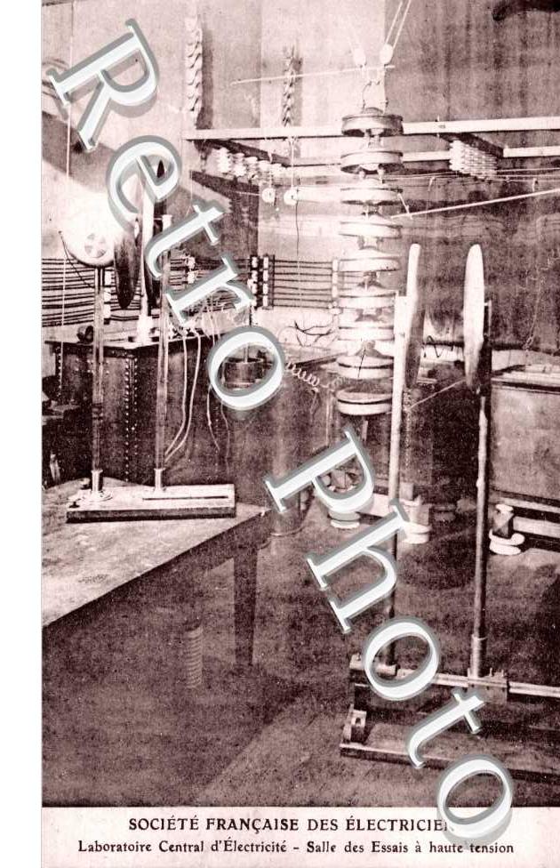 14 rue de Stael  Societe Francaise des Electriciens, Salle des Essais a haute tension