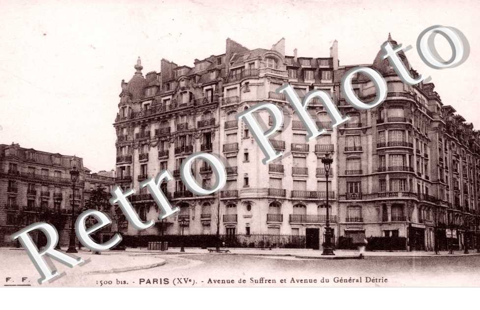 Avenue de Suffren et Avenue du General Detrie