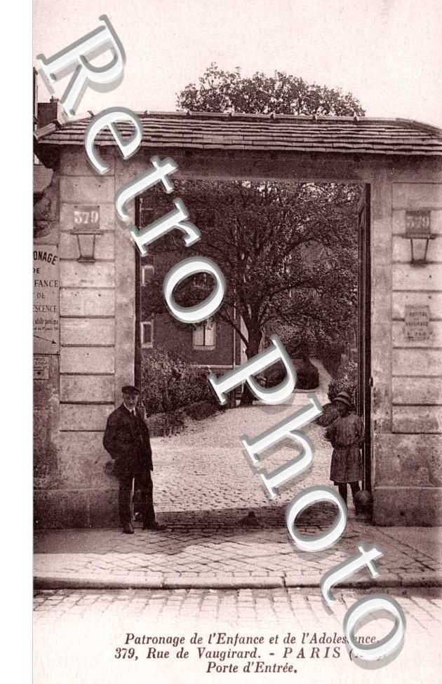 379 rue de Vaugirard -  Patronage de l&#039;Enfance et de l&#039;Adolescence