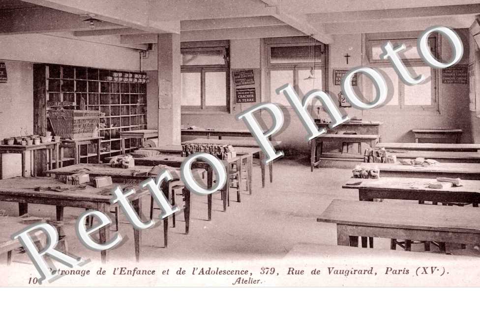 379 rue de Vaugirard -  Patronage de l&#039;Enfance et de l&#039;Adolescence, Atelier