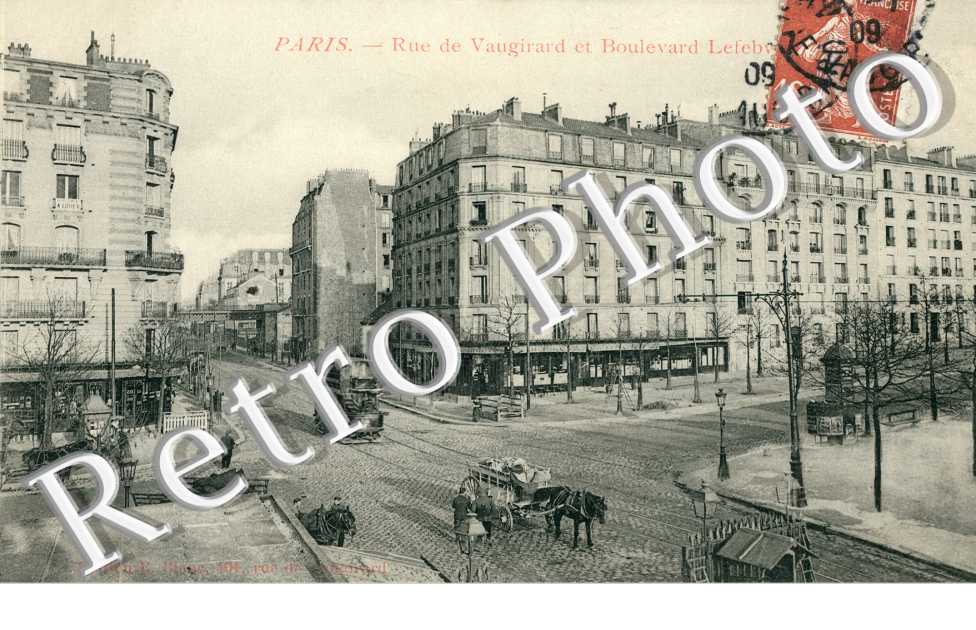 Rue de Vaugirard et Boulevard Lefebvre