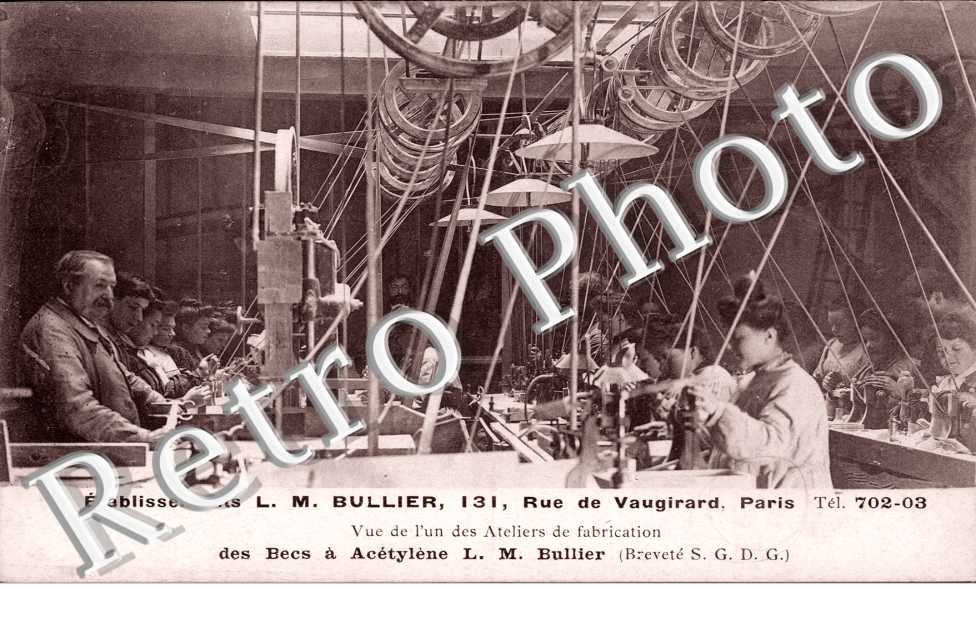 Etablissement L.M Bullier, un Atelier de Fabrication - 131 rue de Vaugirard