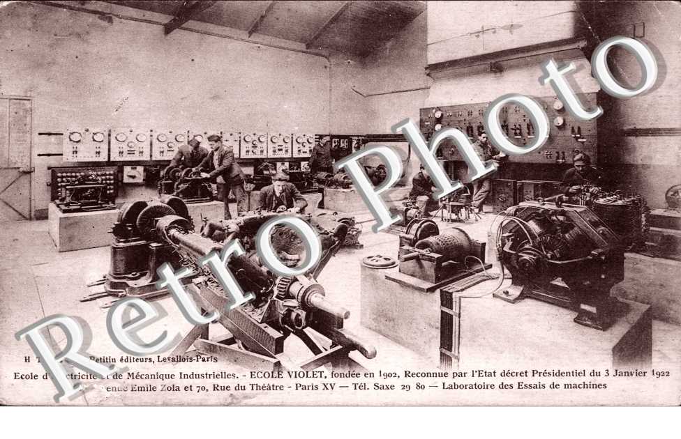Ecole d&#039;Electricite et de Mecanique Industrielles, Ecole Violet