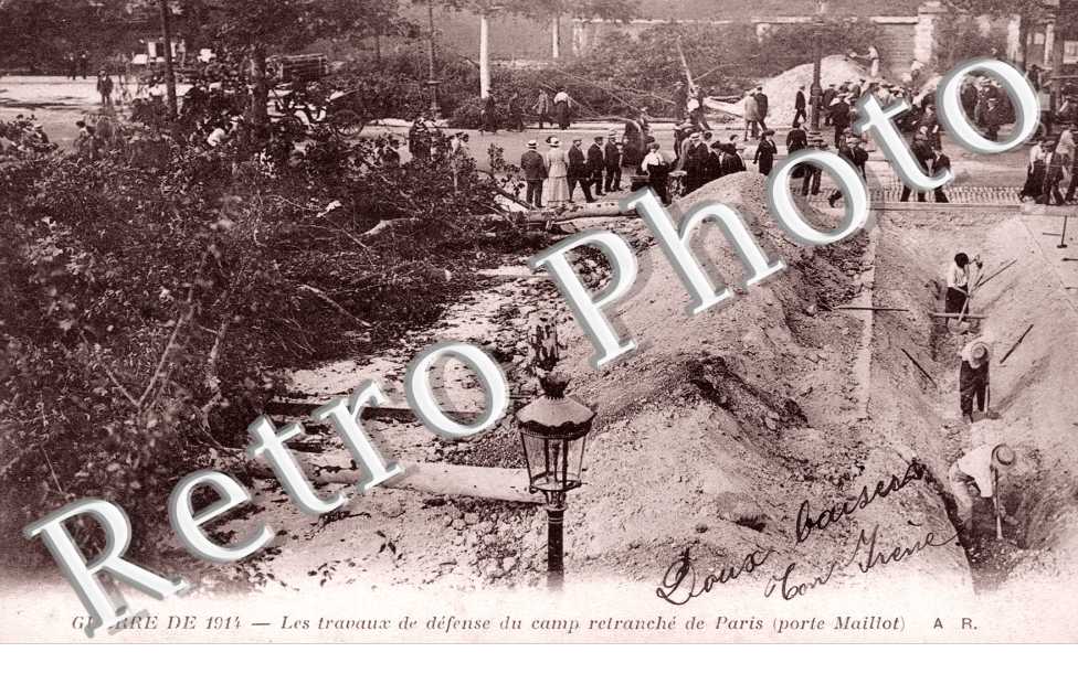 Travaux de Defense du Camp retranche de Paris