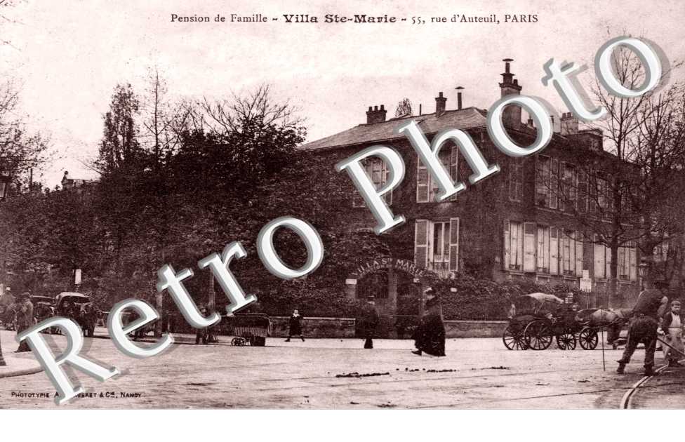 Villa Sainte Marie  Pension de famille - 55 rue d&#039;Auteuil