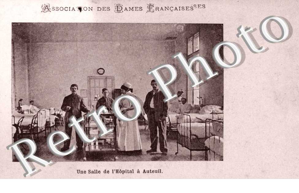 Associations des Dames Francaises, Salle de l&#039;Hopital a Auteuil