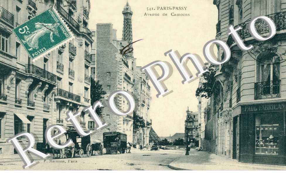 Paris-Passy - Avenue de Camoëns