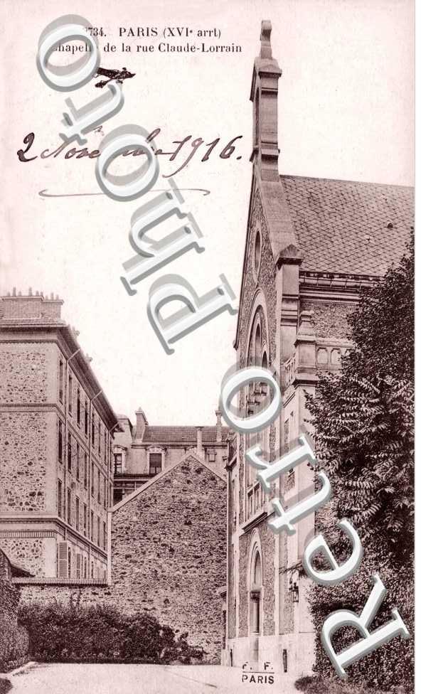 Chapelle de la Rue Claude Lorrain