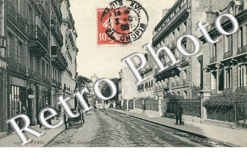 Passy, Rue Cortambert
