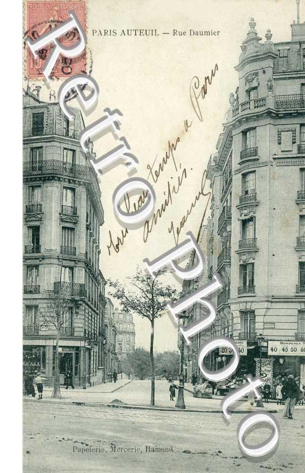 Paris Auteuil - Rue Daumier