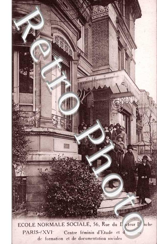 56 rue du Docteur Blanche - Ecole Normale Sociale, Centre Feminin d'Etude et d'Action