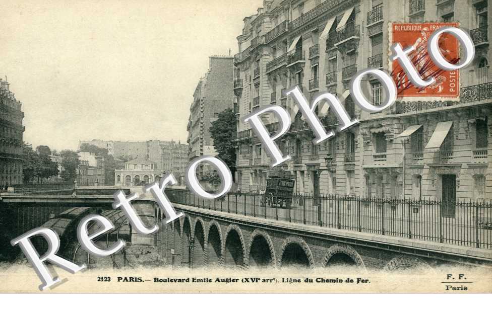 Boulevard Emile Augier, Ligne du Chemin de Fer
