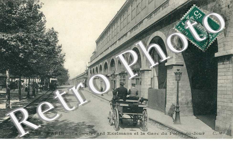 Boulevard Exelmans et la Gare du Point du Jour