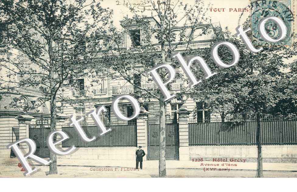 Hotel Grevy, Avenue d'Iena