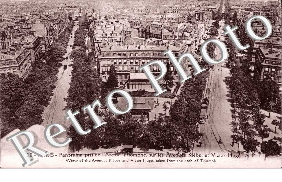 Avenue Kleber et avenue Victor Hugo
