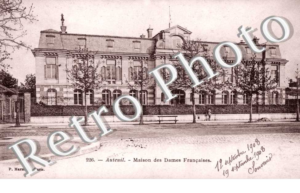 Maison des Dames Francaises  93 rue Michel Ange