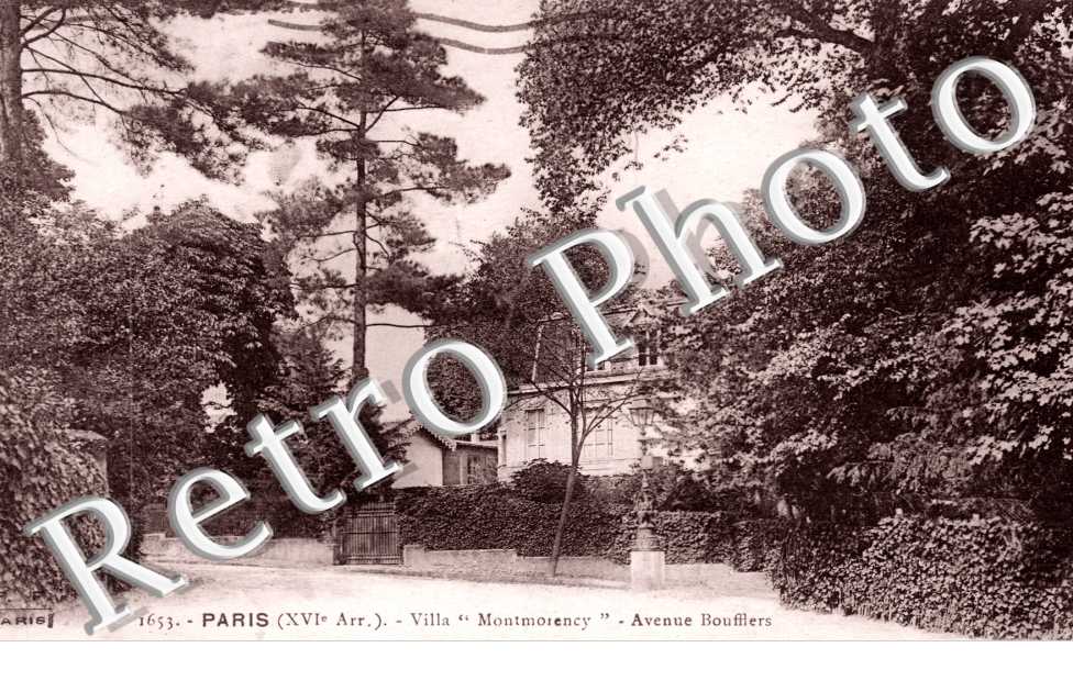Villa Montmorency, Avenue Boufflers