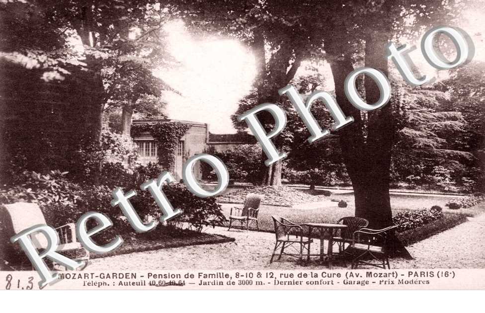 Mozart Garden, Pension de Famille