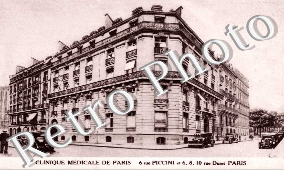 Clinique Medicale de Paris, 6  Rue Piccini et 6,8,10 rue Duret