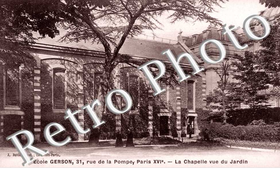 Ecole Gerson, Rue de la Pompe