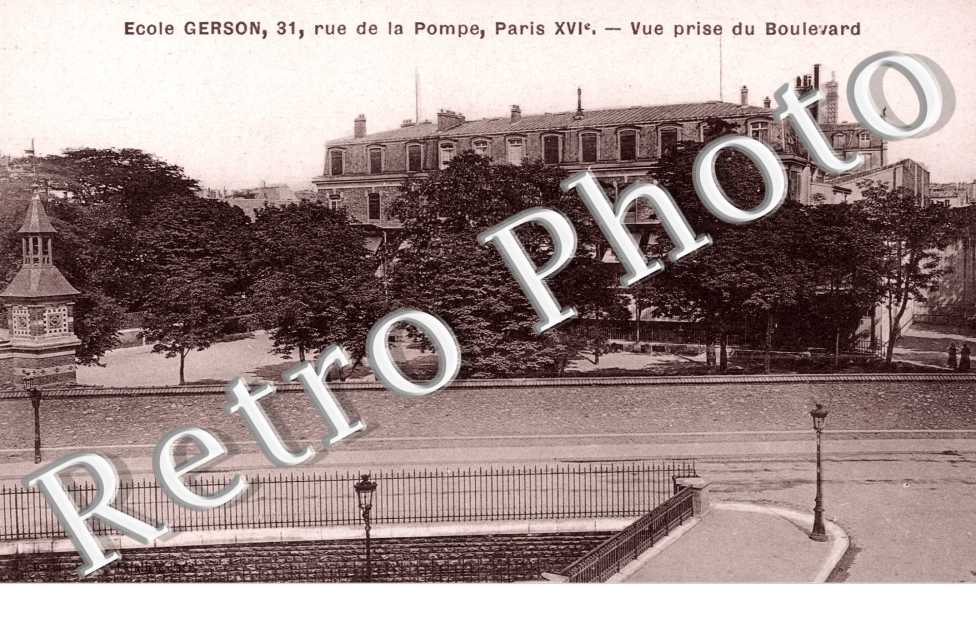 Ecole Gerson, Rue de la Pompe