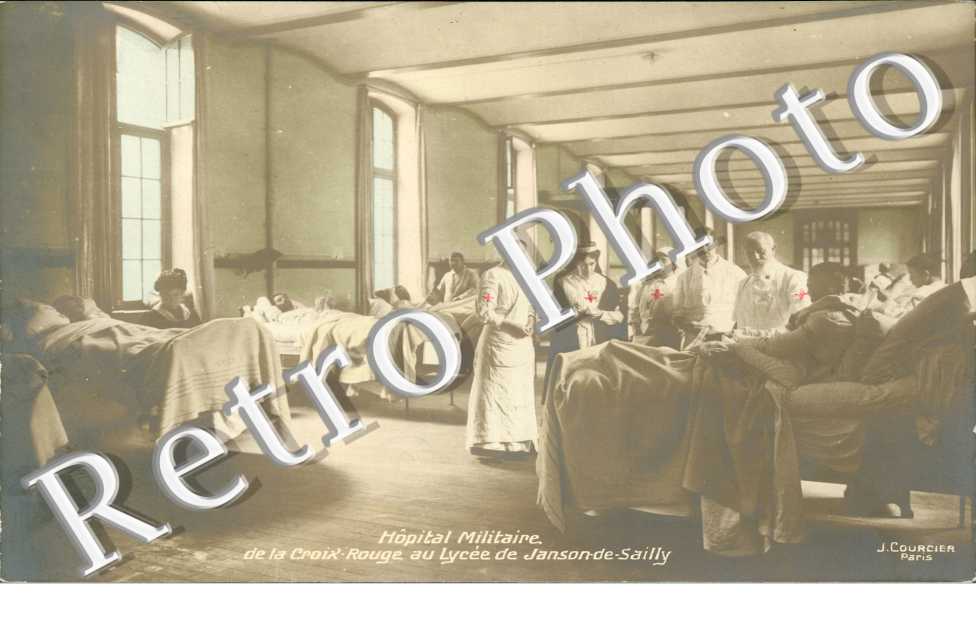 Hopital Militaire de la Croix Rouge au Lycee Janson de Sailly, 106 Rue de la Pompe