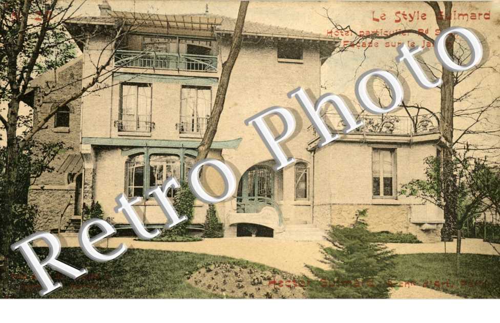 Le style Guimard - Hotel Particulier Boulevard Suchet