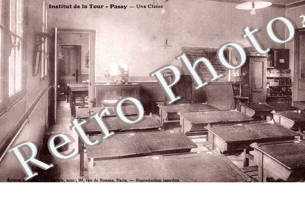 PASSY  Institut de la Tour, Une Classe