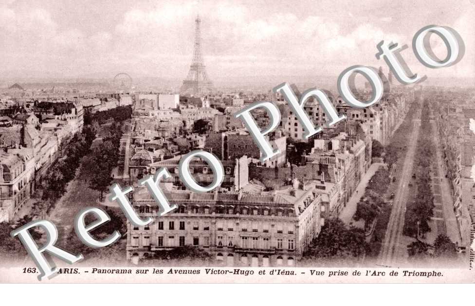 Avenues Victor Hugo et d'Iena