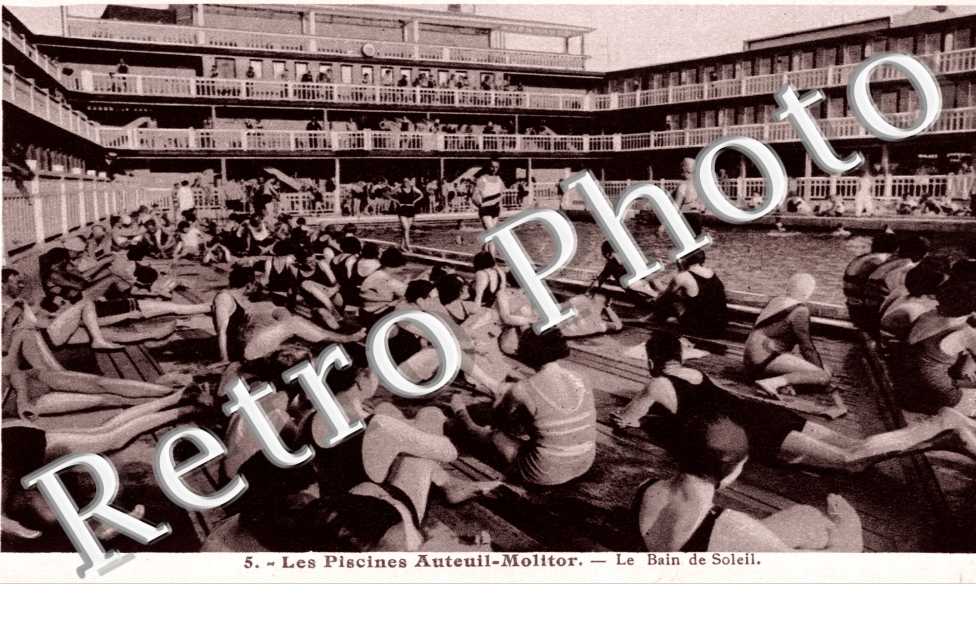 Les Piscines Auteuil Molitor, le Bain de Soleil