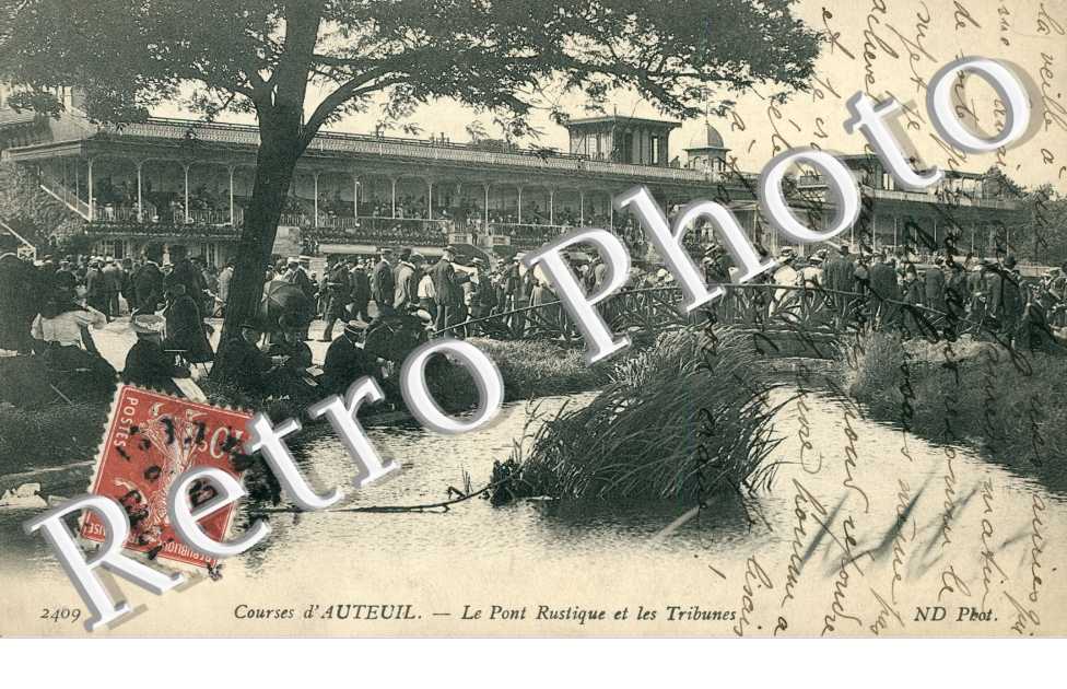 Tribunes du Champ de Course d'Auteuil
