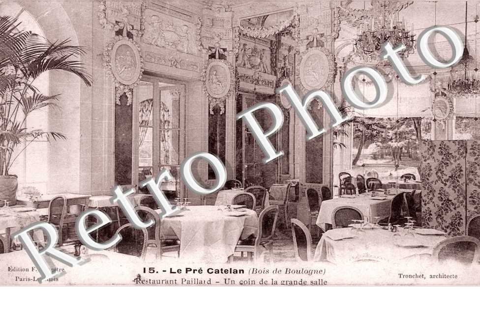 Le Pre Catelan, Restaurant Paillard