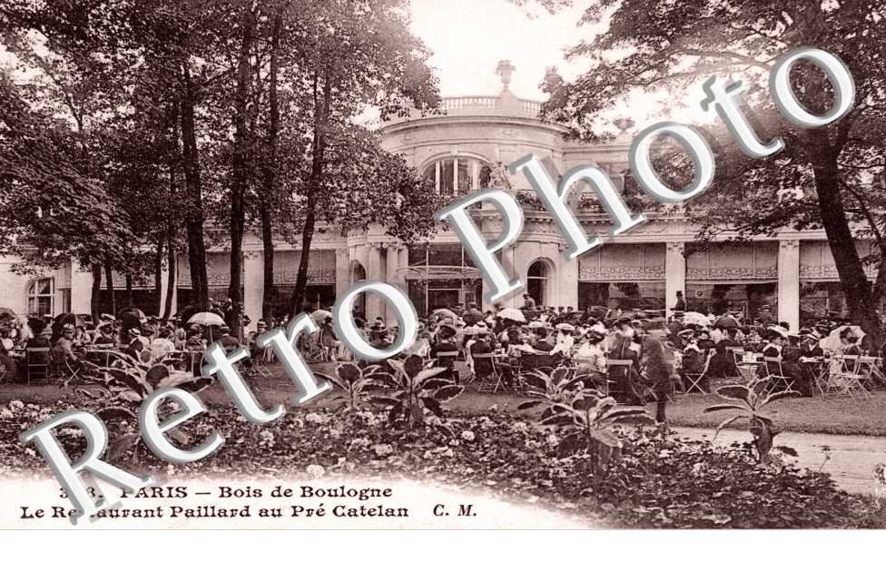 Bois de Boulogne Le Pre Catelan, Restaurant Paillard