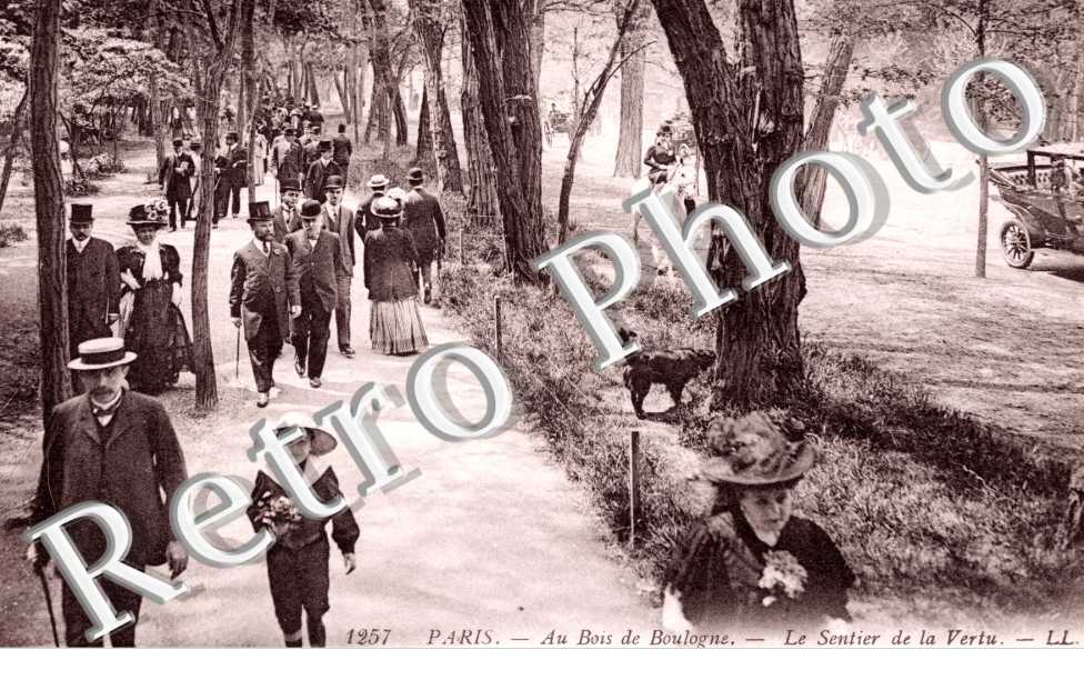 Bois de Boulogne, Sentier de la Vertu