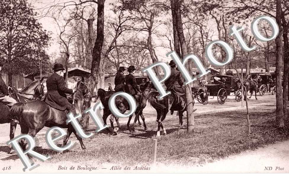 Bois de Boulogne, Avenue des Acacias