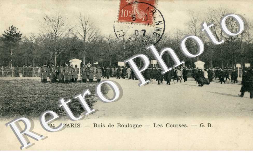 Bois de Boulogne, les Courses