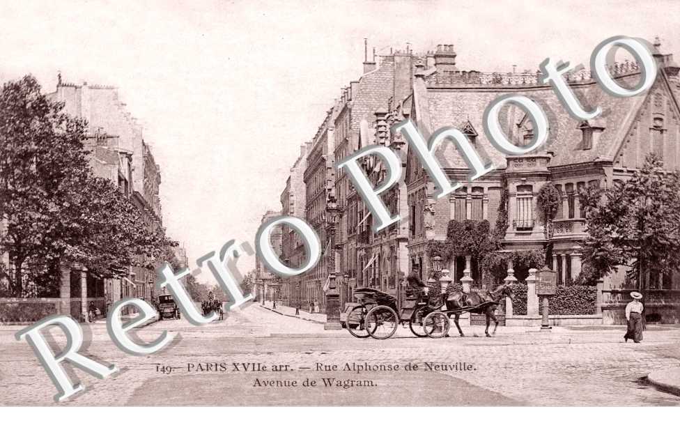 Rue Alphonse de Neuville Avenue de Wagram