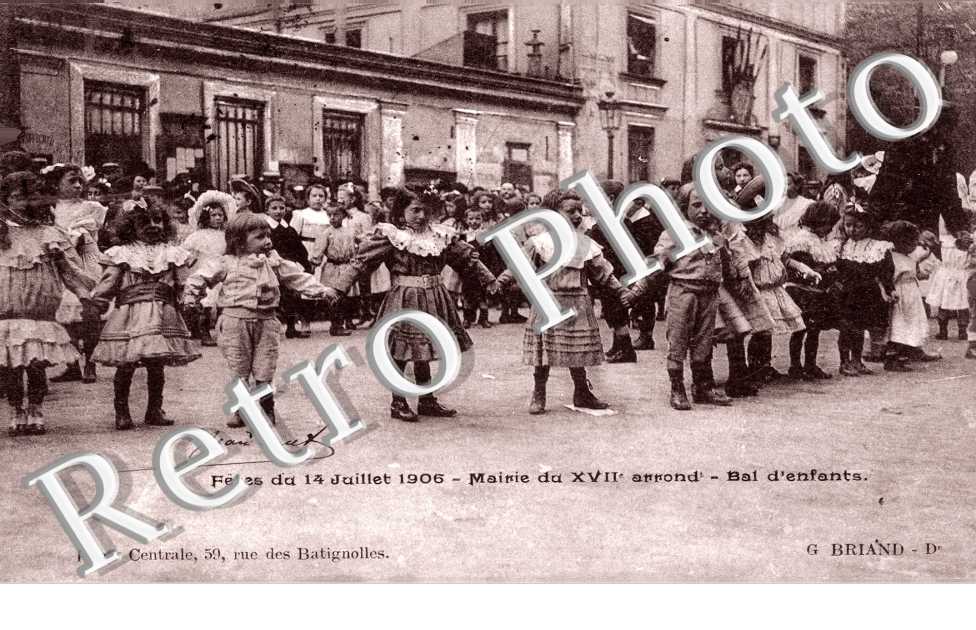 Fetes du 14 Juillet 1905, Bal d&#039;enfants