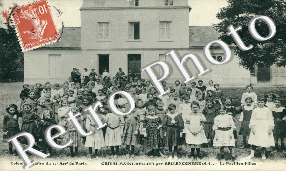 Colonie Scolaire a Orival Saint Hellier, le Pavillon Filles