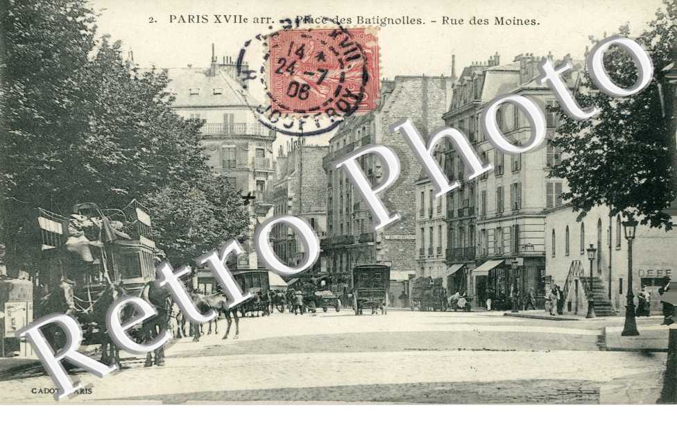 Place des Batignolles, Rue des Moines