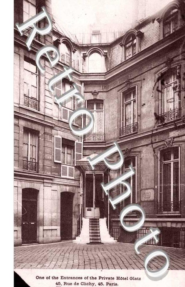 45 rue de Clichy Hotel Glatz