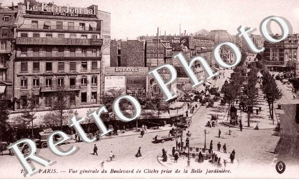 Boulevard de Clichy de la Belle Jardiniere