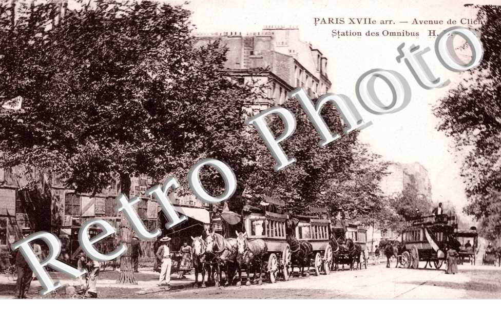 Avenue de Clichy, Station des Omnibus