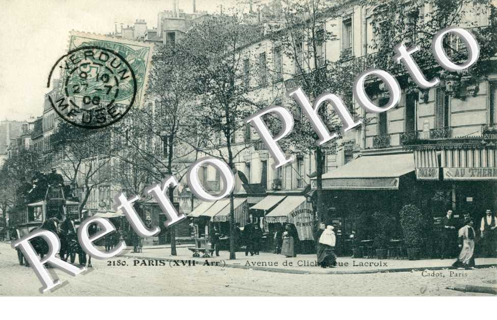 Avenue de Clichy, Rue Lacroix